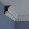 Ekena Millwork 5"H x 3 7/8"P x 6 3/8"F x 94 1/2"L, (2" Repeat), Dentil and Leaf Crown Moulding MLD05X03X06DE - alternate 6